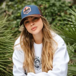 Born To Ride Blue / Brown -The Indian Face Ventas 03 012 07 04