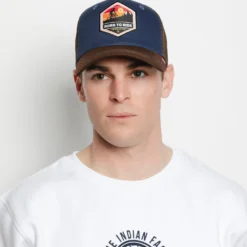 Born To Ride Blue / Brown -The Indian Face Ventas 03 012 07 08