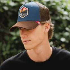 Born To Ride Blue / Brown -The Indian Face Ventas 03 012 07 13