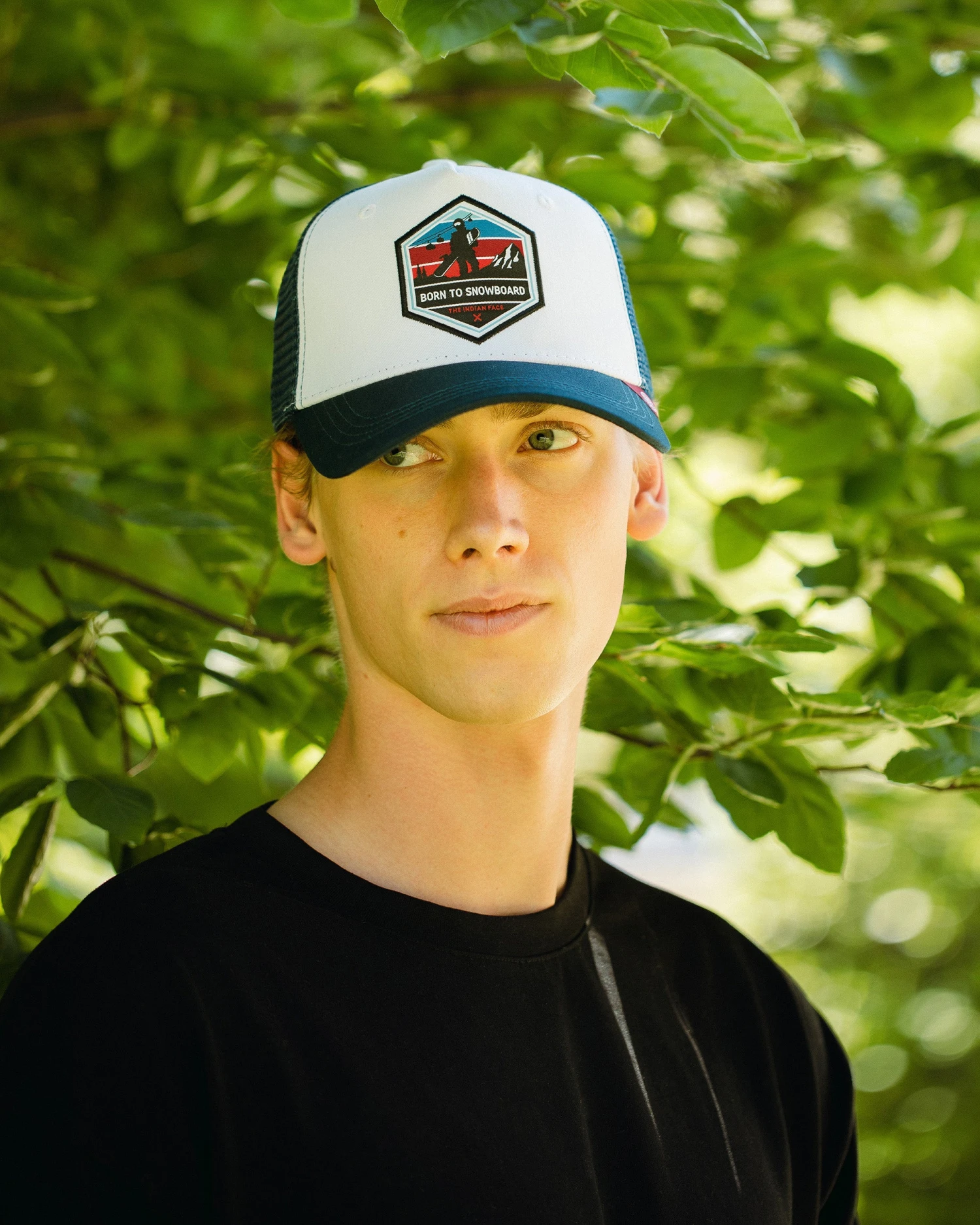 Born To Snowboard White / Blue 4 Born To Snowboard White / Blue - Imagen 2