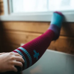 Crew Red / Blue -The Indian Face Ventas Calcetines 6