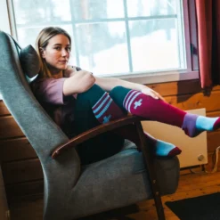 Crew Red / Blue -The Indian Face Ventas Calcetines 8 scaled