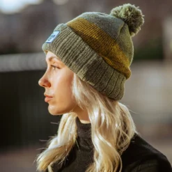 Peak Green / Brown 15 Peak Green / Brown -The Indian Face Ventas Gorros 10