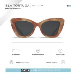 Isla Tortuga Tortoise / Black -The Indian Face Ventas HK 012 02 06