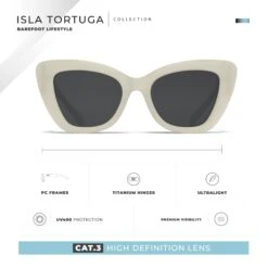 Isla Tortuga White / Black -The Indian Face Ventas HK 012 03 06