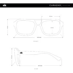 Curazao Tortoise / Black 20 Curazao Tortoise / Black -The Indian Face Ventas HK 013 02 07