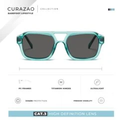 Curazao Blue / Black -The Indian Face Ventas HK 013 03 06