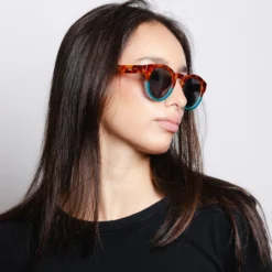 Mauricio Tortoise / Blue / Black -The Indian Face Ventas HK 014 03 7 scaled