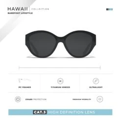 Hawaii Black / Black -The Indian Face Ventas HK 015 01 06