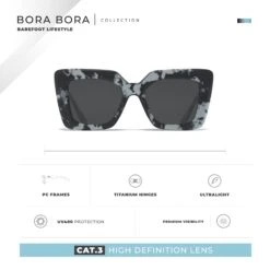 Bora Bora Tortoise / Black -The Indian Face Ventas HK 017 02 06
