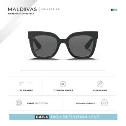 Maldivas Black / Black -The Indian Face Ventas HK 019 01 06