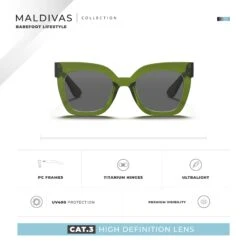 Maldivas Green / Black 20 Maldivas Green / Black -The Indian Face Ventas HK 019 02 06