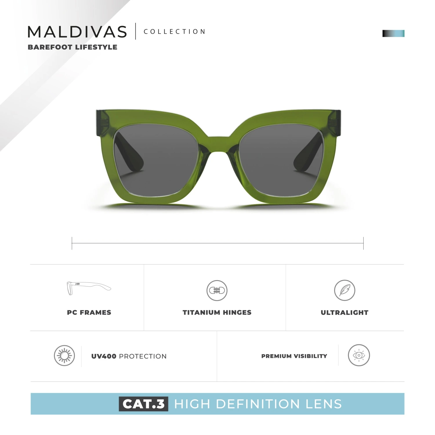 Maldivas Green / Black 8 Maldivas Green / Black - Imagen 6