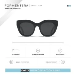 Formentera Black / Black -The Indian Face Ventas HK 020 01 06