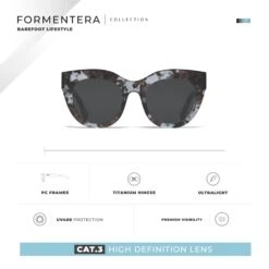 Formentera Tortoise / Black -The Indian Face Ventas HK 020 03 06