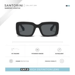 Santorini Black / Black 21 Santorini Black / Black -The Indian Face Ventas HK 022 01 06