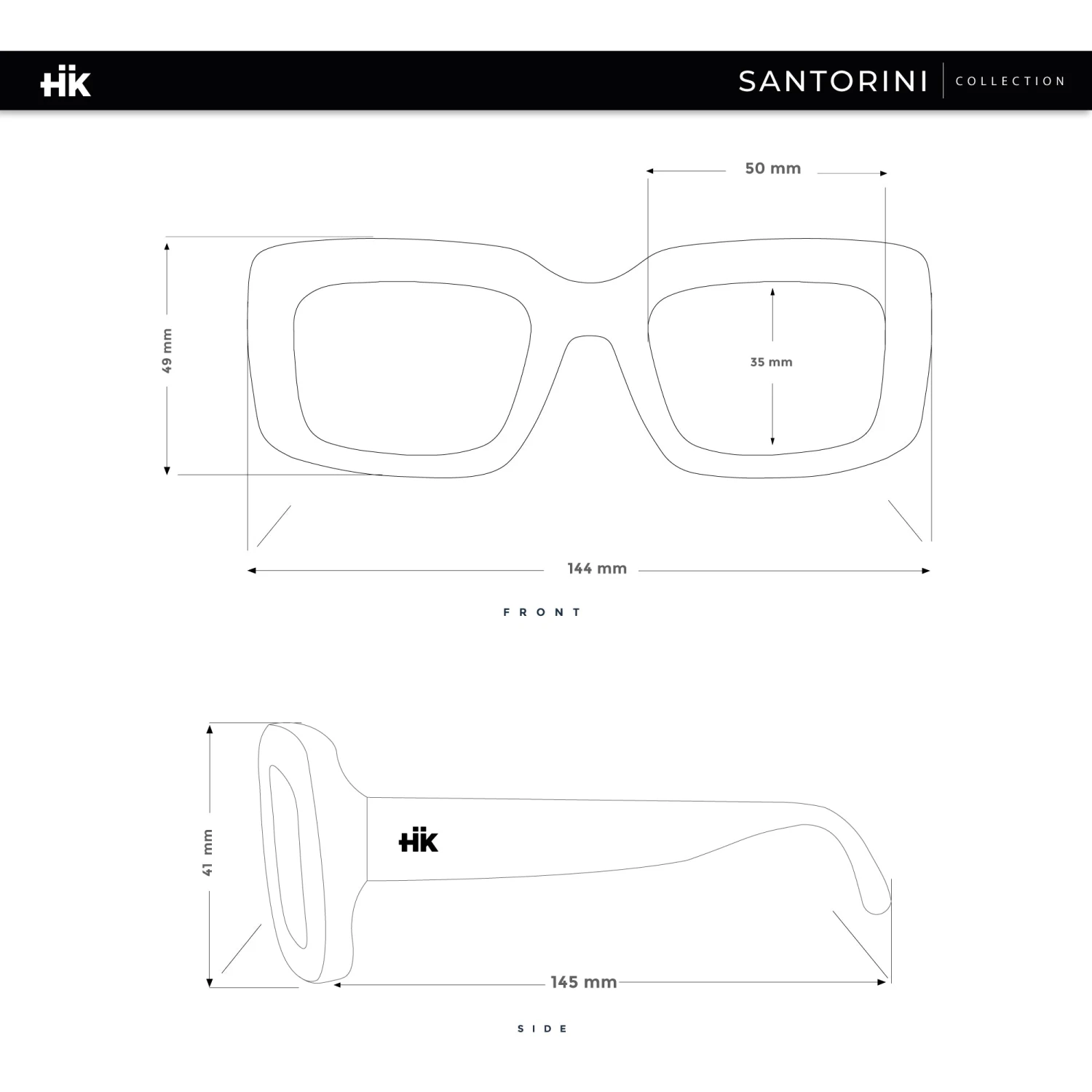 Santorini Black / Black 9 Santorini Black / Black - Imagen 7