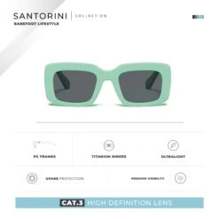 Santorini Green / Black -The Indian Face Ventas HK 022 02 06
