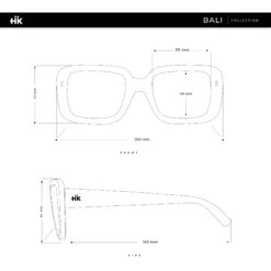 Bali Tortoise / Black -The Indian Face Ventas HK 024 02 07