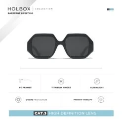 Holbox Black / Black -The Indian Face Ventas HK 027 01 06