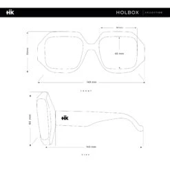 Holbox Tortoise / Black -The Indian Face Ventas HK 027 02 07