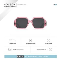 Holbox Pink / Black -The Indian Face Ventas HK 027 03 06