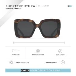 Fuerteventura Tortoise / Black 19 Fuerteventura Tortoise / Black -The Indian Face Ventas HK 029 03 06