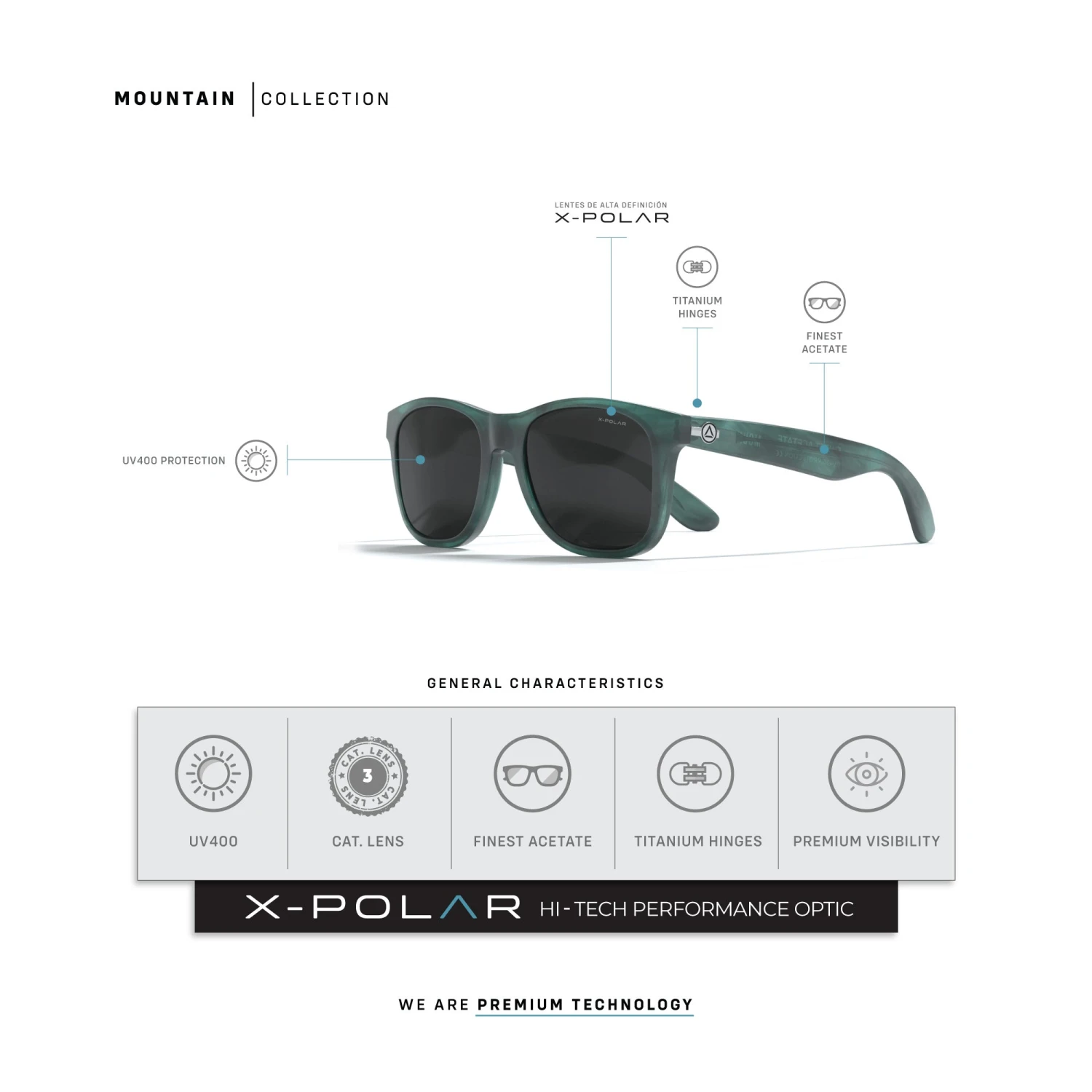 Mountain Green Tortoise / Black 14 Mountain Green Tortoise / Black - Imagen 12