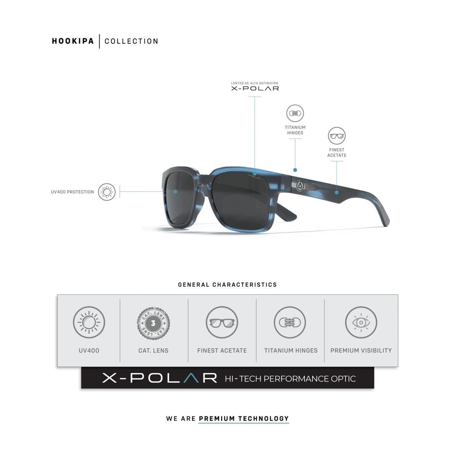 Hookipa Blue Tortoise / Black 13 Hookipa Blue Tortoise / Black - Imagen 11