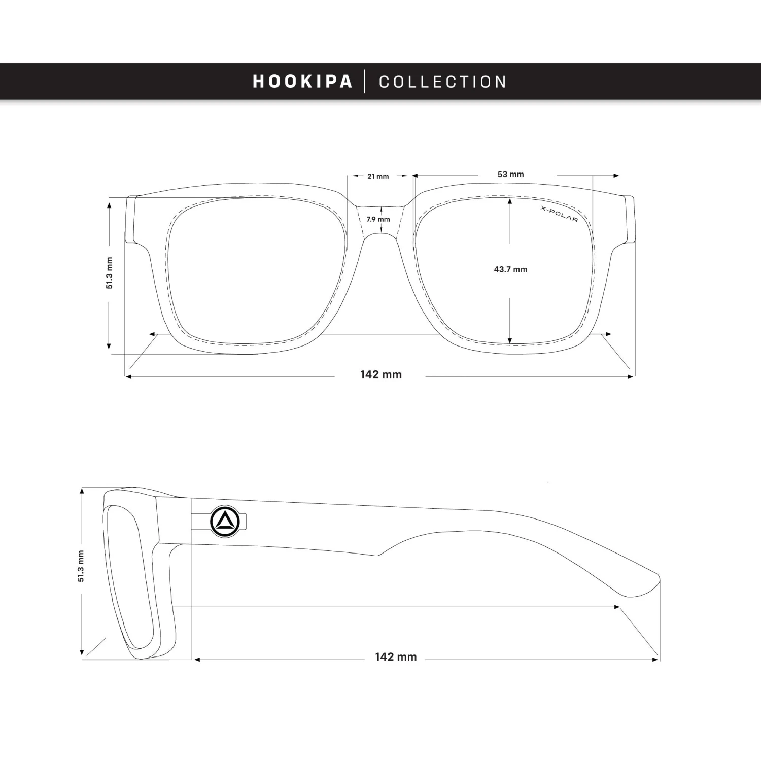 Hookipa Blue Tortoise / Black 14 Hookipa Blue Tortoise / Black - Imagen 12