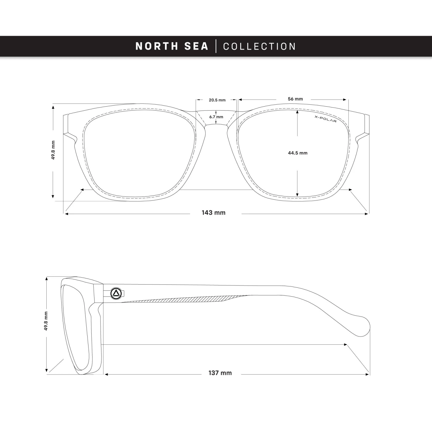 North Sea Brown Tortoise / Black 15 North Sea Brown Tortoise / Black - Imagen 13