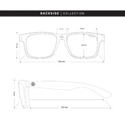 Backside Blue / Black -The Indian Face Ventas UL S12 04 07