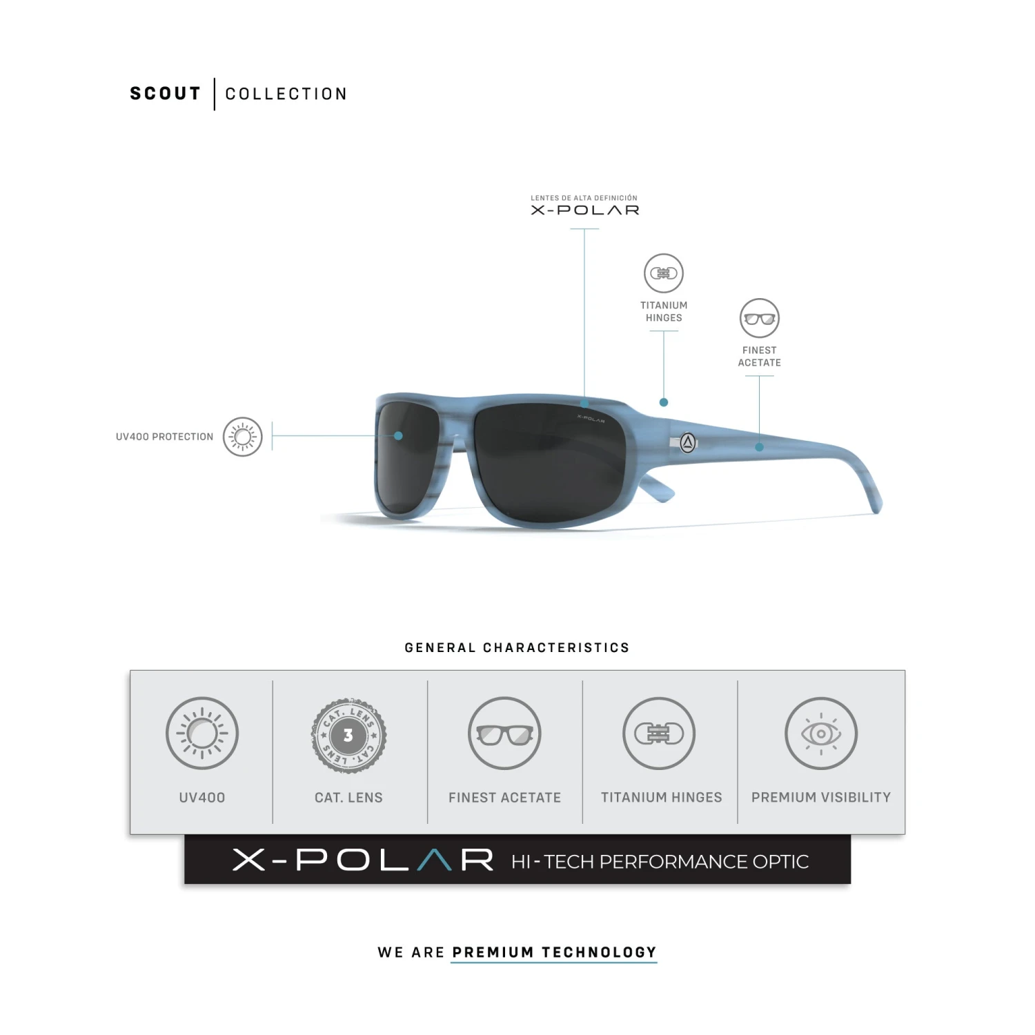 Scout Blue Tortoise / Black 14 Scout Blue Tortoise / Black - Imagen 12