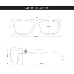 Alpine Black / Black -The Indian Face Ventas UL S17 01 07