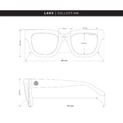 Lake Blue Tortoise / Black -The Indian Face Ventas UL S19 03 07