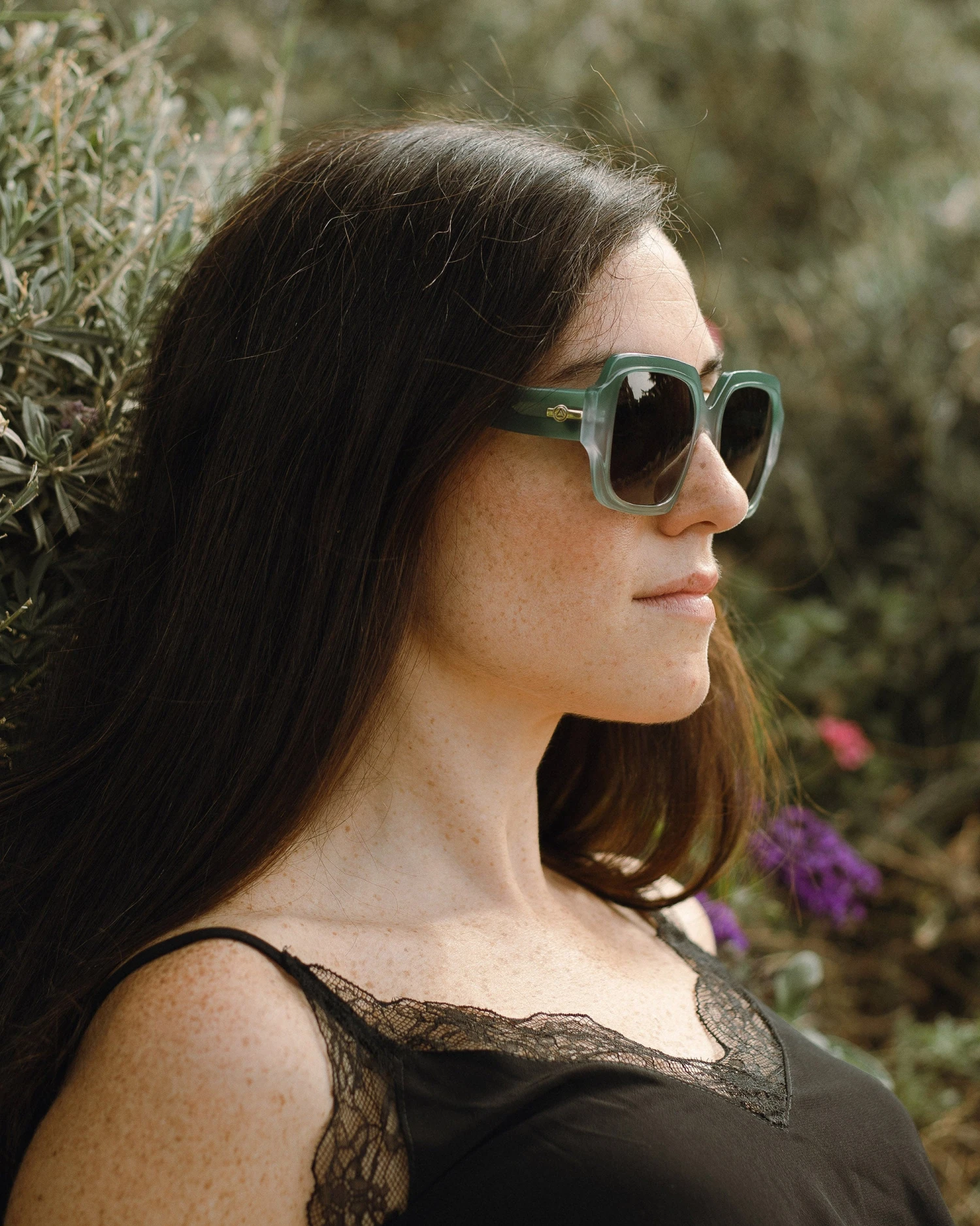 Nazare Green Striped / Black 4 Nazare Green Striped / Black - Imagen 2