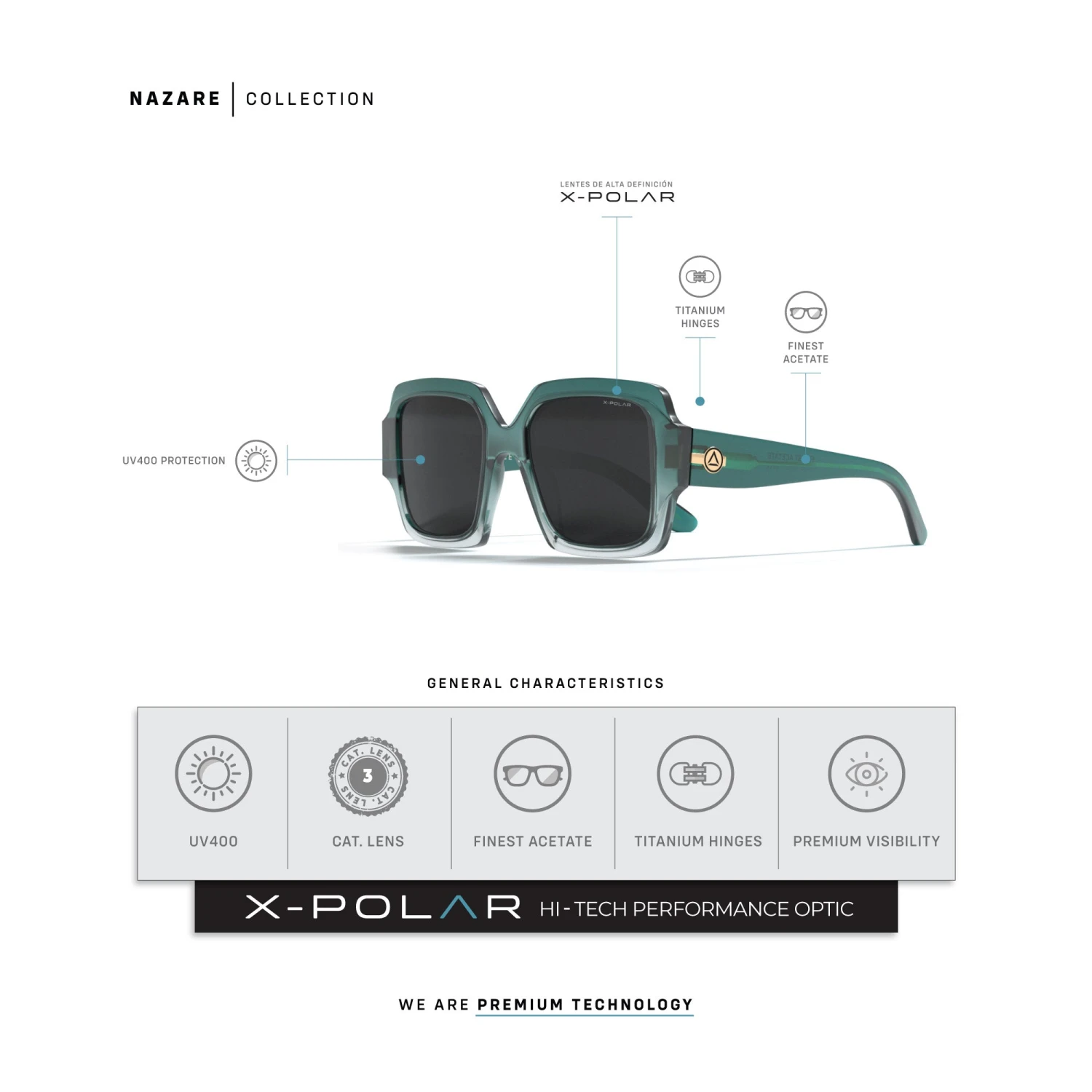 Nazare Green Striped / Black 9 Nazare Green Striped / Black - Imagen 7