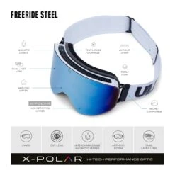 Freeride Steel White / Blue -The Indian Face Ventas UL V02 24M01C07 07