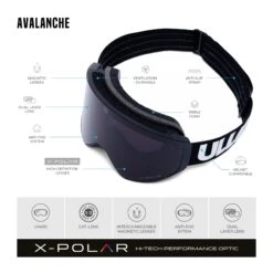 Avalanche Black / Black 24 Avalanche Black / Black -The Indian Face Ventas UL V02 24M02C02 06