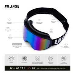 Avalanche Black / Green -The Indian Face Ventas UL V02 24M02C12 06 info