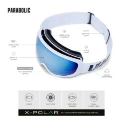 Parabolic White / Blue -The Indian Face Ventas UL V02 24M03C03 05