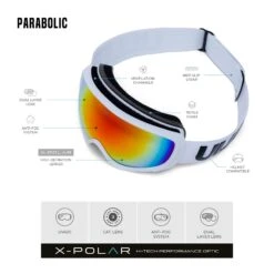 Parabolic White / Red -The Indian Face Ventas UL V02 24M03C05 05