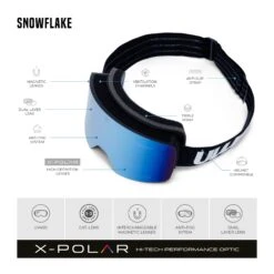 Snowflake Black / Blue 25 Snowflake Black / Blue -The Indian Face Ventas UL V02 24M04C04 06